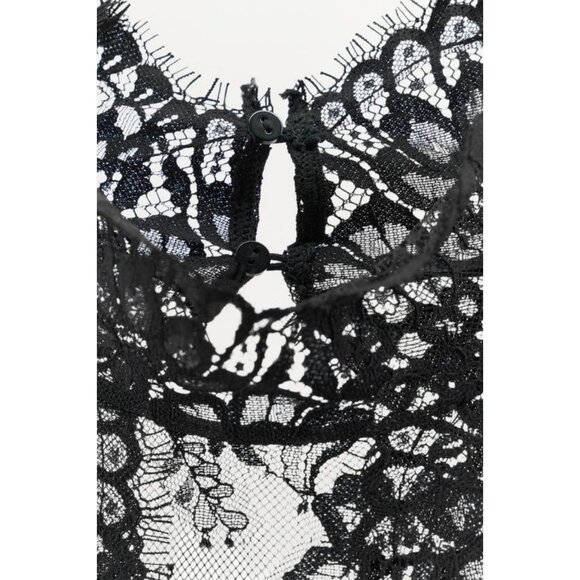 ZARA LACE DRESS WITH LOW BACK - Picture 9 of 9